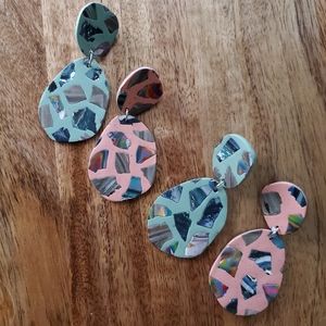 New Terrazo Clay Earrings by Juma